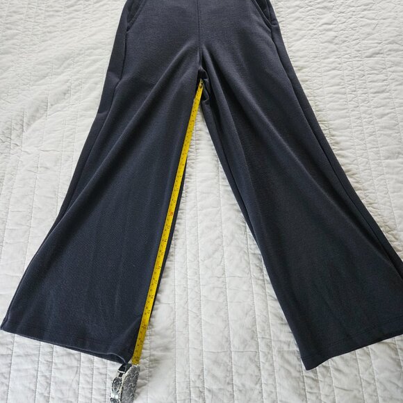 Wool& Frame Merino Wool Ponte Culotte - XS Washed Navy - Picture 8 of 9